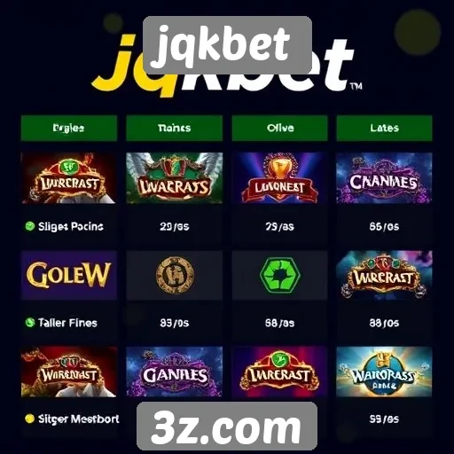 Comparativo entre jqkbet e outras plataformas de jogos